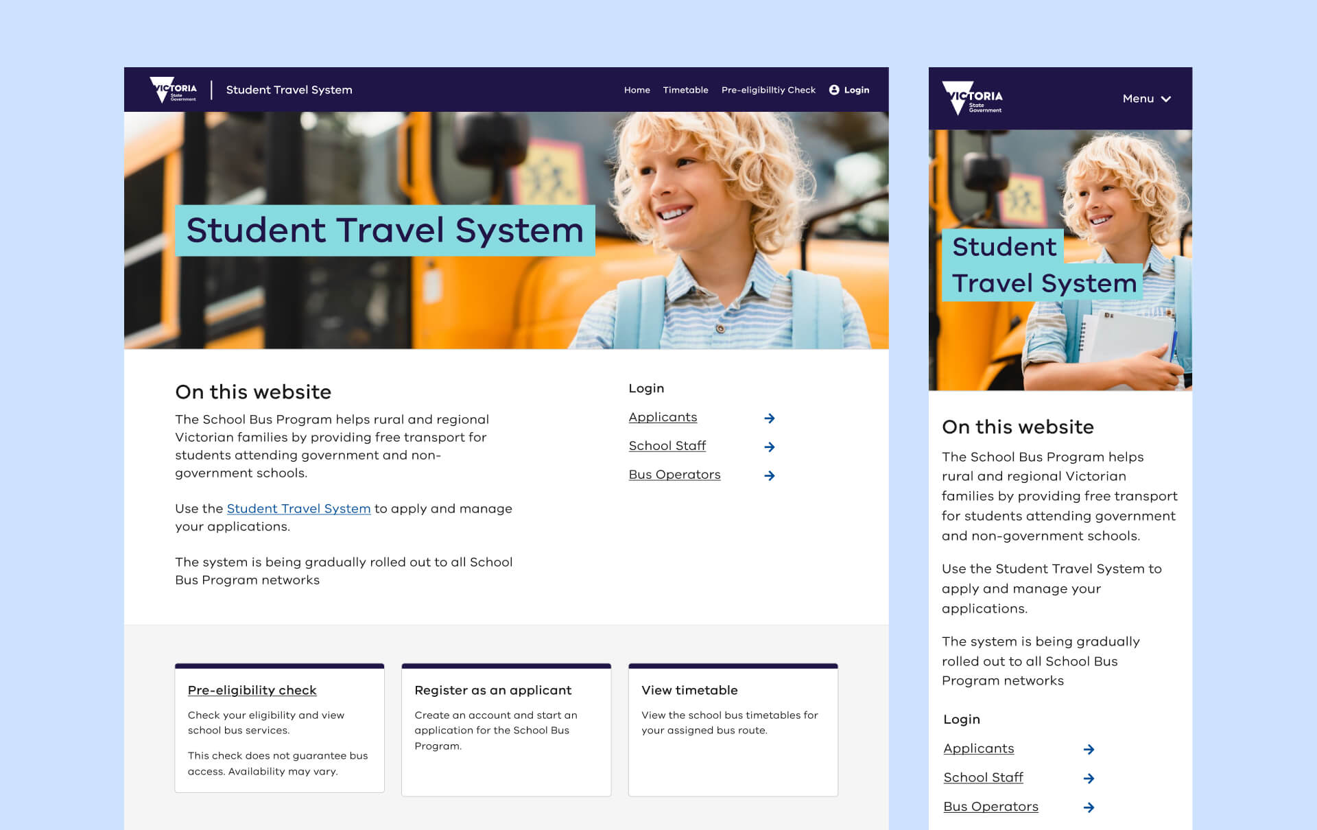 Student Travel System